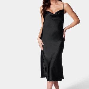 Bebe Cowl Neck Slip Dress